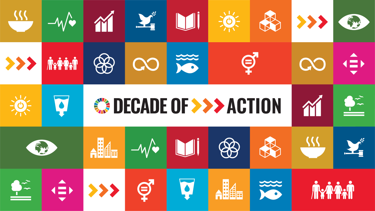 SDG Decade of Action Banner